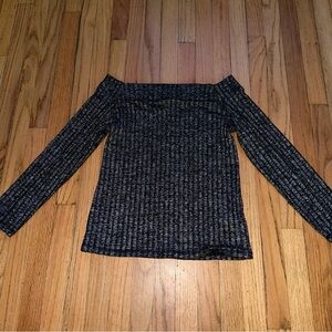 CK jeans ribbed fitted top